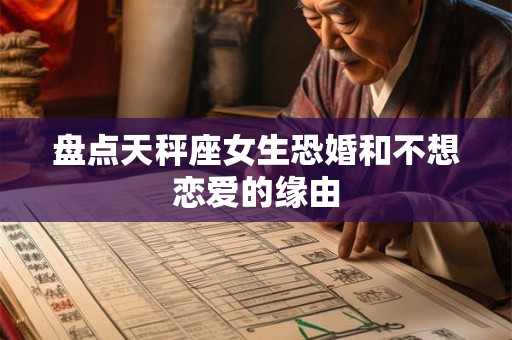 盘点天秤座女生恐婚和不想恋爱的缘由
