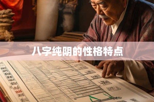 八字纯阴的性格特点