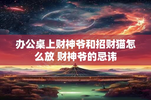办公桌上财神爷和招财猫怎么放 财神爷的忌讳