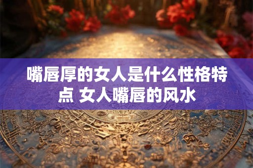 嘴唇厚的女人是什么性格特点 女人嘴唇的风水