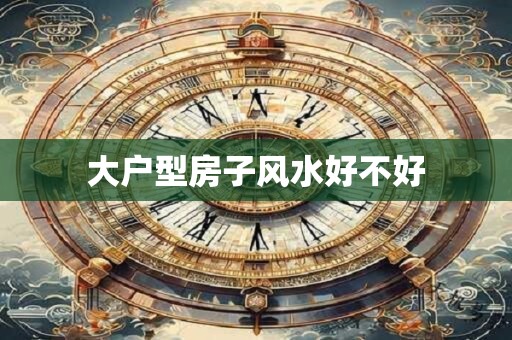 大户型房子风水好不好