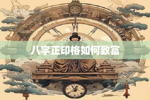 八字正印格如何致富