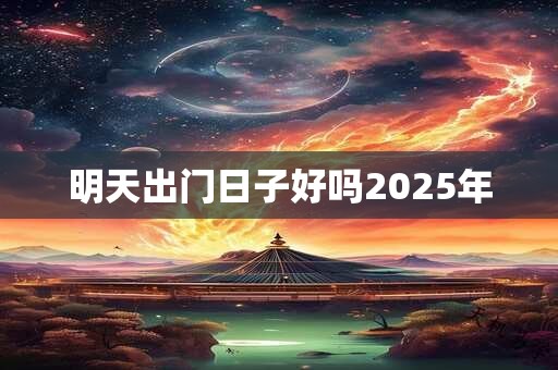 明天出门日子好吗2025年