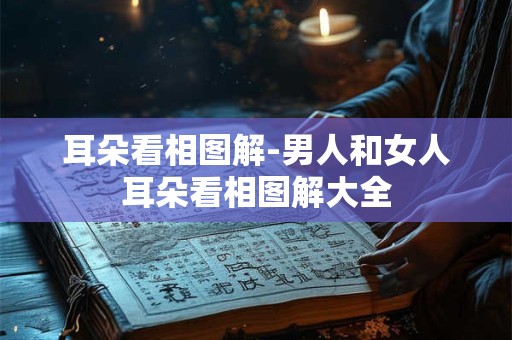 耳朵看相图解-男人和女人耳朵看相图解大全