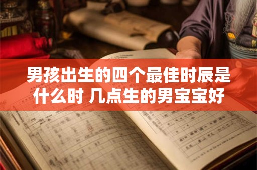 男孩出生的四个最佳时辰是什么时 几点生的男宝宝好