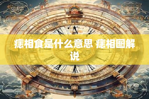 痣相食是什么意思 痣相图解说