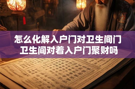 怎么化解入户门对卫生间门 卫生间对着入户门聚财吗