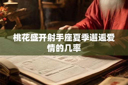 桃花盛开射手座夏季邂逅爱情的几率