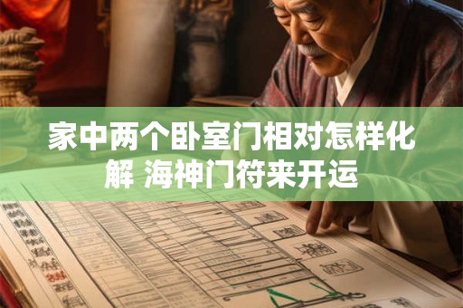 家中两个卧室门相对怎样化解 海神门符来开运