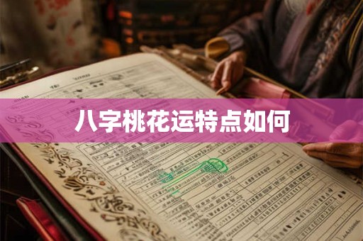 八字桃花运特点如何