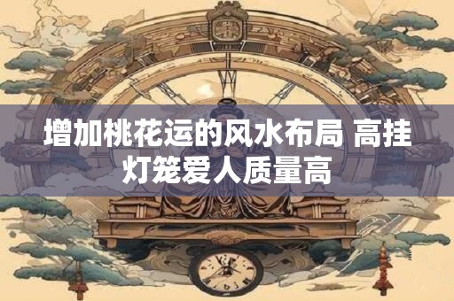 增加桃花运的风水布局 高挂灯笼爱人质量高