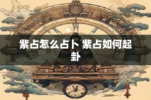 紫占怎么占卜 紫占如何起卦