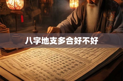 八字地支多合好不好