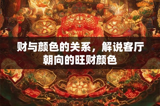 财与颜色的关系，解说客厅朝向的旺财颜色