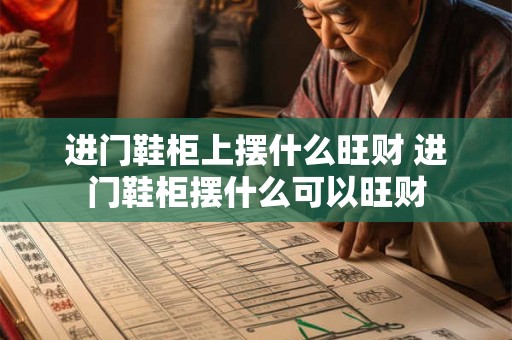 进门鞋柜上摆什么旺财 进门鞋柜摆什么可以旺财