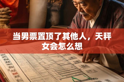 当男票置顶了其他人，天秤女会怎么想