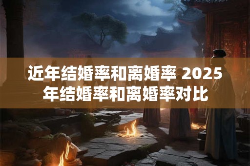 近年结婚率和离婚率 2025年结婚率和离婚率对比
