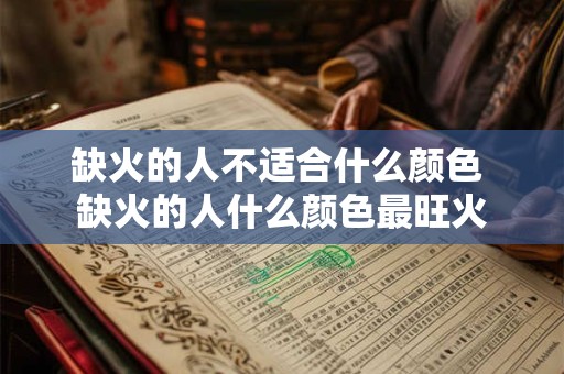 缺火的人不适合什么颜色 缺火的人什么颜色最旺火