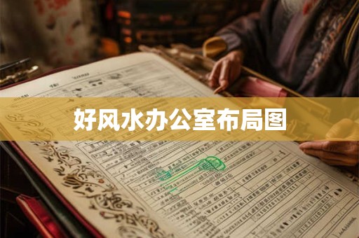 好风水办公室布局图