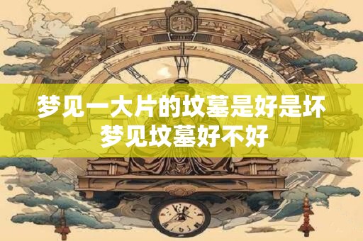 梦见一大片的坟墓是好是坏 梦见坟墓好不好