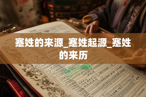 蹇姓的来源_蹇姓起源_蹇姓的来历