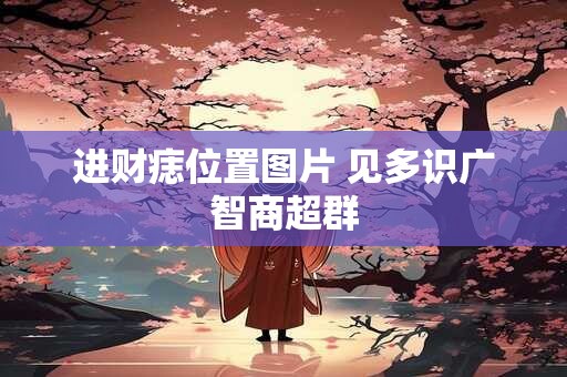 进财痣位置图片 见多识广智商超群