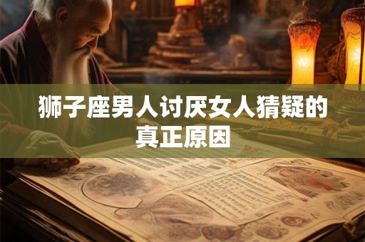 狮子座男人讨厌女人猜疑的真正原因