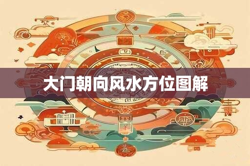 大门朝向风水方位图解