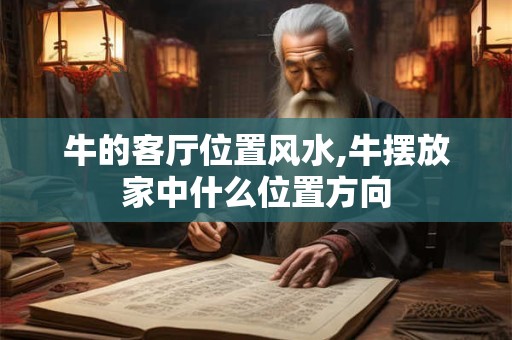 牛的客厅位置风水,牛摆放家中什么位置方向