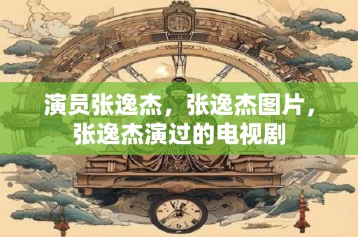 演员张逸杰，张逸杰图片，张逸杰演过的电视剧