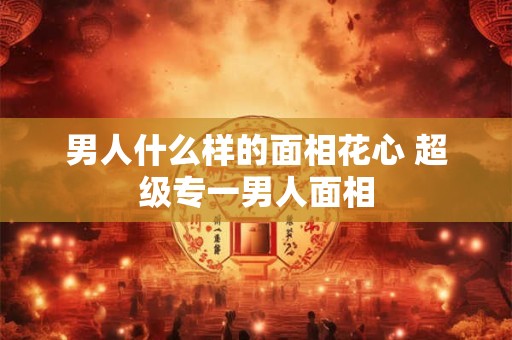 男人什么样的面相花心 超级专一男人面相