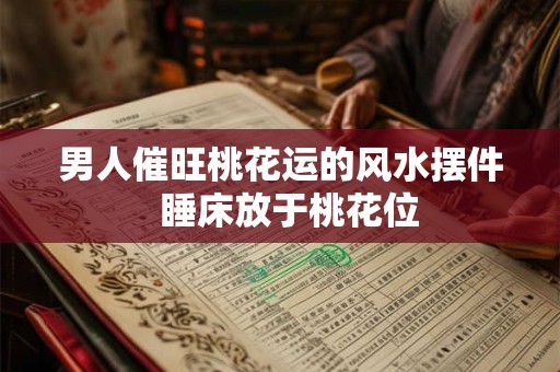 男人催旺桃花运的风水摆件  睡床放于桃花位