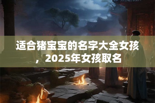 适合猪宝宝的名字大全女孩，2025年女孩取名