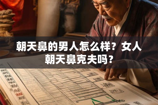 朝天鼻的男人怎么样？女人朝天鼻克夫吗？