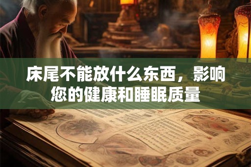床尾不能放什么东西，影响您的健康和睡眠质量