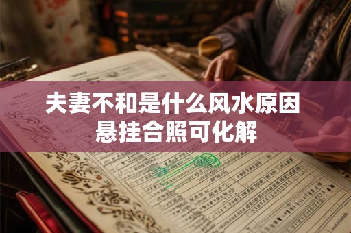 夫妻不和是什么风水原因 悬挂合照可化解