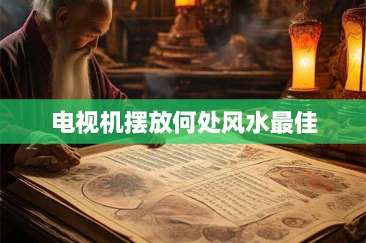 电视机摆放何处风水最佳
