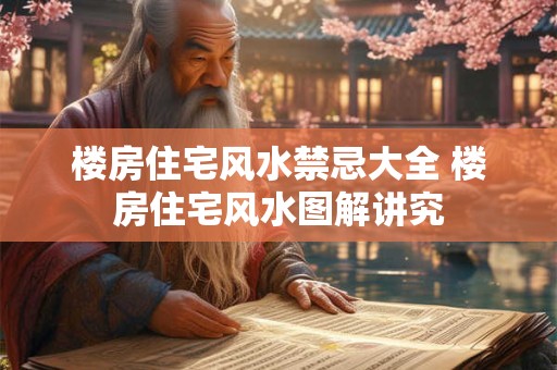 楼房住宅风水禁忌大全 楼房住宅风水图解讲究