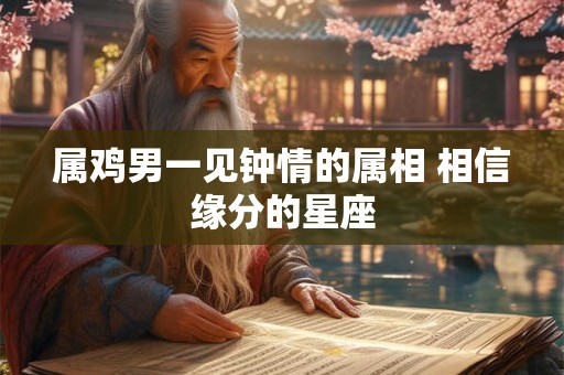属鸡男一见钟情的属相 相信缘分的星座