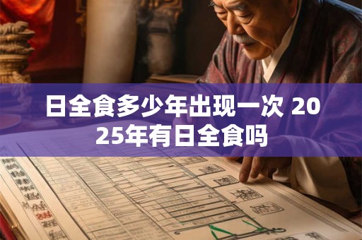 日全食多少年出现一次 2025年有日全食吗