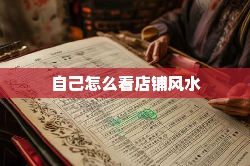 自己怎么看店铺风水