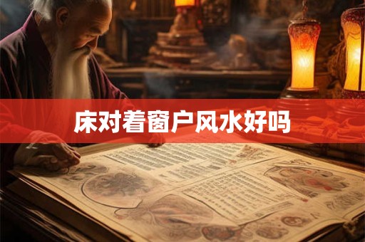 床对着窗户风水好吗