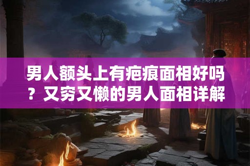 男人额头上有疤痕面相好吗？又穷又懒的男人面相详解