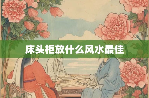 床头柜放什么风水最佳
