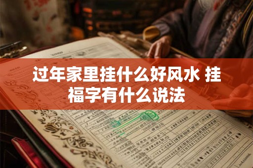 过年家里挂什么好风水 挂福字有什么说法