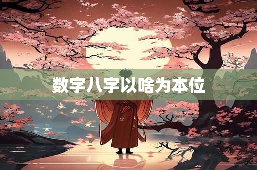 数字八字以啥为本位