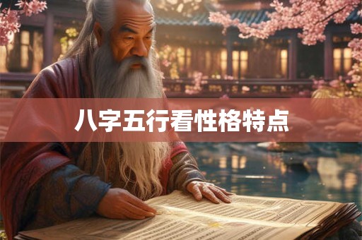 八字五行看性格特点