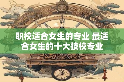 职校适合女生的专业 最适合女生的十大技校专业