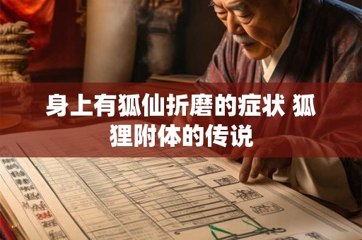 身上有狐仙折磨的症状 狐狸附体的传说