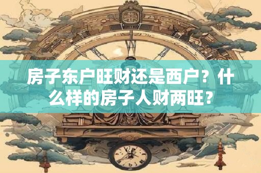 房子东户旺财还是西户？什么样的房子人财两旺？